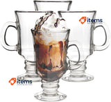 Premier Housewares Irish Coffee Glasses Transparent Set Of 4