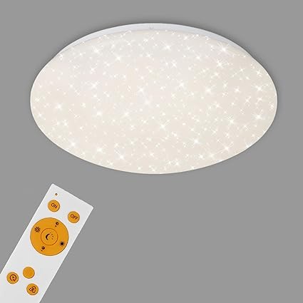 Briloner Leuchten Ceiling LED Light – Dimmable, star design