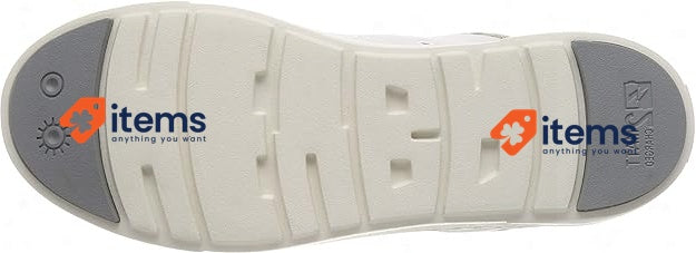 heybrid Women Lace-Up Sneaker Mit Stickerei Trainer Natural, Size 7 UK (41 EU)
