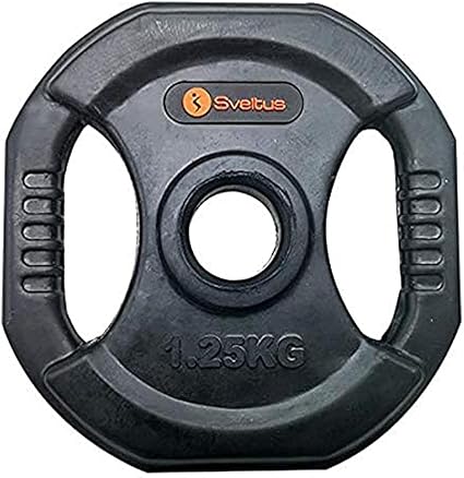 Pump Disc with Handles 1.25 kg x1 Adult Unisex Black One Size