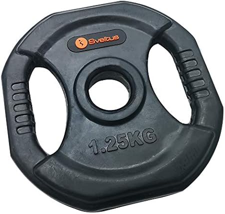 Pump Disc with Handles 1.25 kg x1 Adult Unisex Black One Size