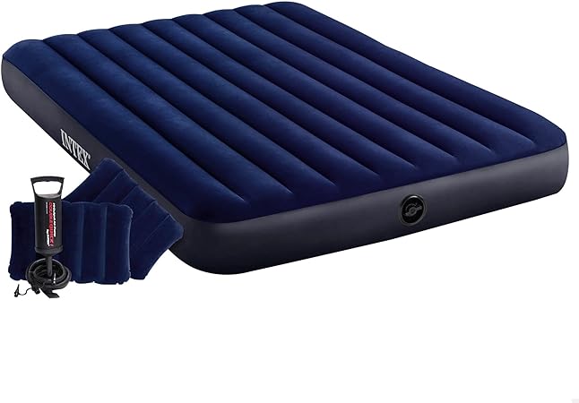 Intex Air Bed, 64765, Colorful, 203 x 152 x 25 cm (Set)