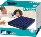 Intex Classic Full-size inflatable Downy AirBed mattress Blue