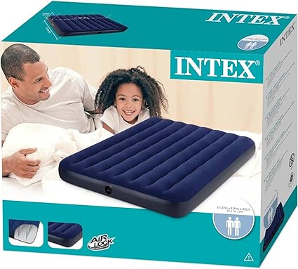 Intex Classic Full-size inflatable Downy AirBed mattress 54x75x25 cm