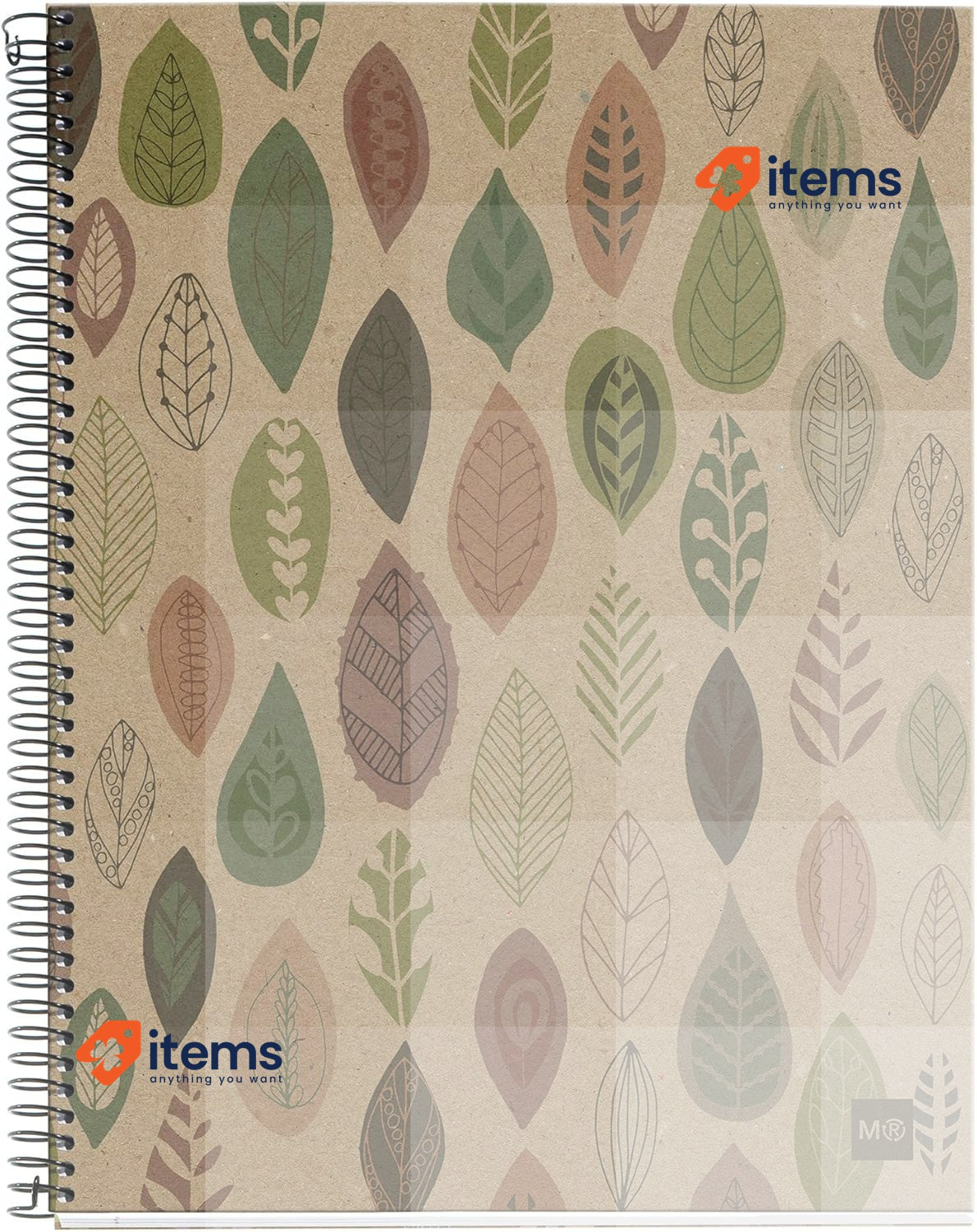Miquelrius - 100% Recycled Notebook A4, 120 Smooth Sheets, 80 g Paper