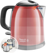 Russell Hobbs Electric Kettle [Ultra Compacte] Colours Plus Red 1L Mini-kettle