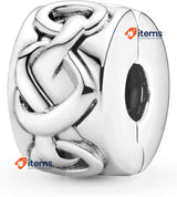 PANDORA Clip 798035 first-law silver woman