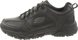 Skechers Men's Oak Canyon-Redwick Trainers Black Synthetic, Size 9.5 UK (44 EU)