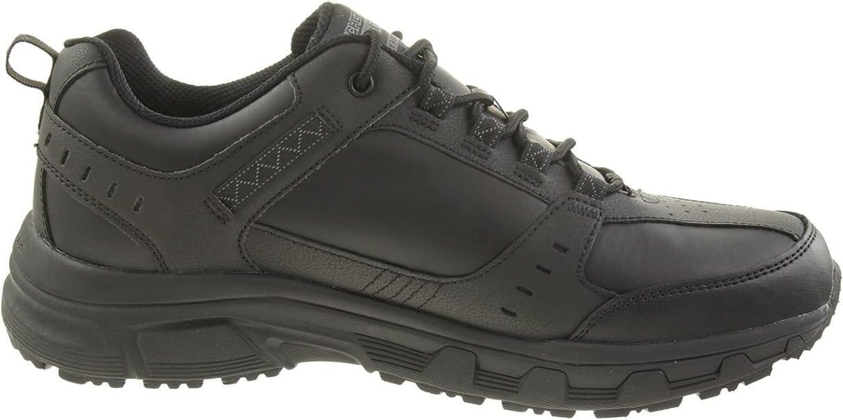 Skechers Men's Oak Canyon-Redwick Trainers Black Synthetic, Size 9.5 UK (44 EU)