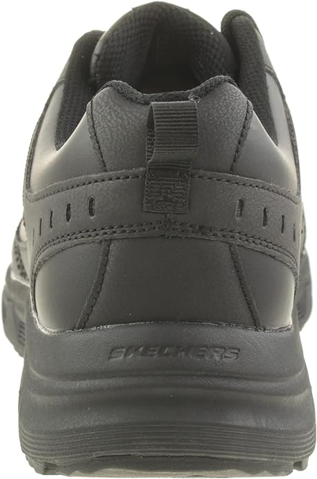 Skechers Men's Oak Canyon-Redwick Trainers Black Synthetic, Size 9.5 UK (44 EU)