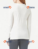 Tommy Hilfiger Women s Heritage Shirt Long Sleeve Classic White XXS Long-Sleeve