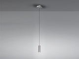 Trio Leuchten Marley 312400107 Pendant Light Metal Matt Nickel