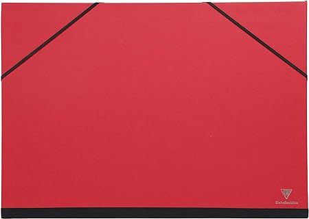 Clairefontaine - Art Folder - Red Colour, Suitable for 50x65cm Sized Documents