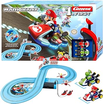 Carrera First Nintendo Mario Kart™ Race Track Set for Toddlers 2.4 m Electric