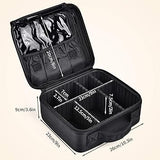 Garsumiss Travel Makeup Train Case Professional Cosmetic Bag Organizer Portable