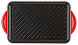 Le Creuset Enamelled Cast Iron Rectangular Grill Cersie 32.5cm