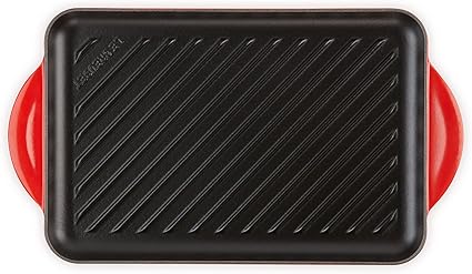 Le Creuset Enamelled Cast Iron Rectangular Grill Cersie 32.5cm