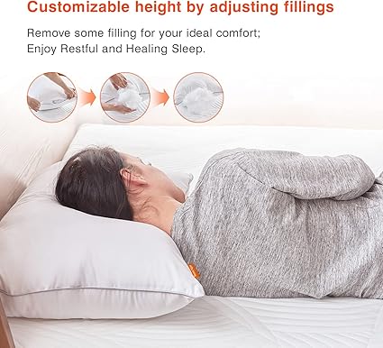 Sweetnight Bed Pillows 2 Pack Neck Pillow For Sleeping,Hotel Qualit