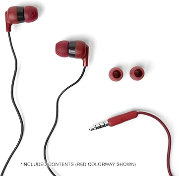 Skullcandy Ink'd+ In-Ear Wired Earbuds, Microphone Black