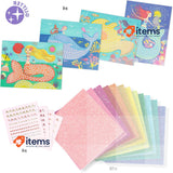 DJECO The Song of the Mermaids Mosaic Box (39423), Multicolor (1)