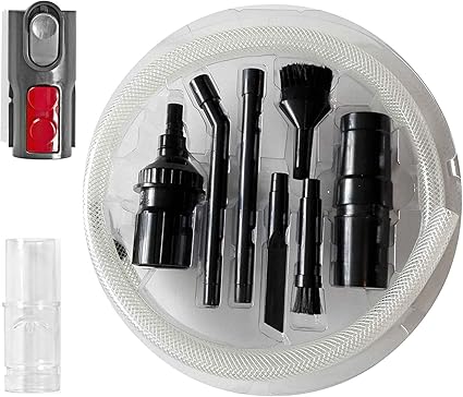 Maxorado Mini Nozzle Set for Vacuum Cleaner Compatible with Dyson White