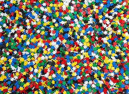 Meli 67313 Minis Creative Plastic Toy, Multi-Colour, 400 Pieces