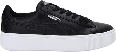 PUMA Women's Vikky Stacked L Sneakers
 Puma Black Puma Black 3.5 UK