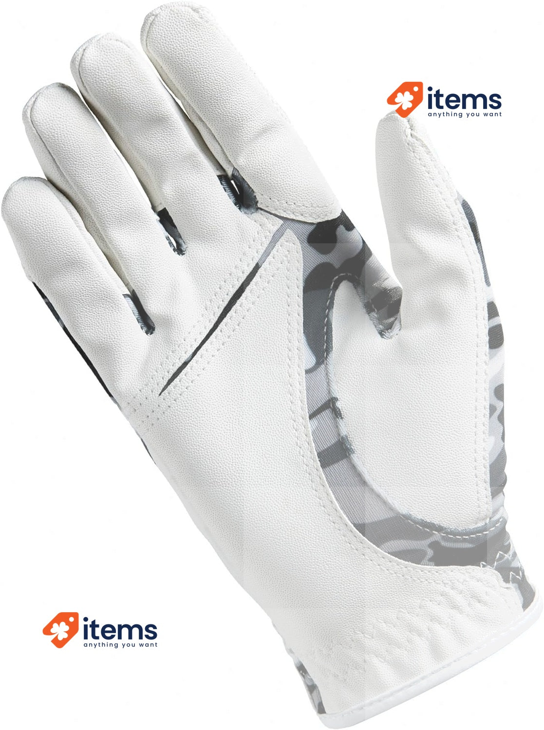 Wilson Staff Gold Glove Fit-All One Size For Adolescents Left Hand White/Black