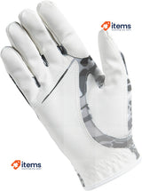 Wilson Staff Gold Glove Fit-All One Size For Adolescents Left Hand White/Black