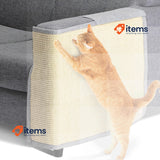 Navaris Cat Scratch Mat Sofa Shield, Protector Scratching Pad for Cats Grey
