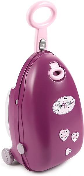 Smoby - Trolley for Dolls, Purple