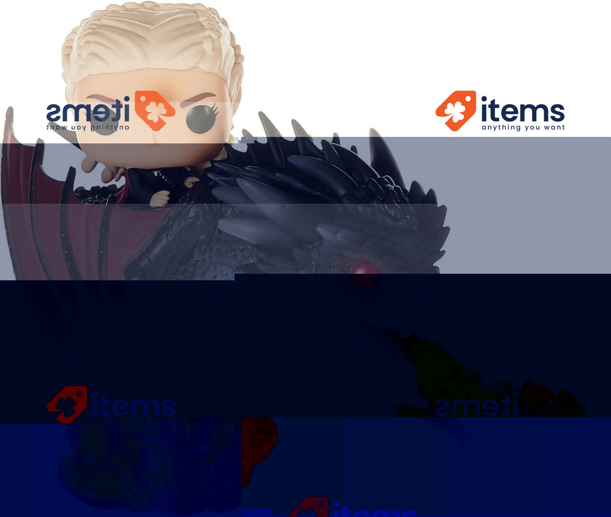 Funko POP Daenerys Targaryen on Fiery Drogon Funko POP! Rides: Thrones Vinyl