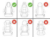 BREMER SITZBEZÜGE PL409 Pilot Seat Covers Compatible with Motorhome Camper Grey