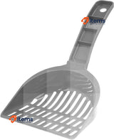 Amazon Basics Litter Scoop with Holder for Cat, Unscented, 1 Count