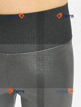 Urban Classics Women s Ladies Leather Legging Black XXL Women's Faux High Waist