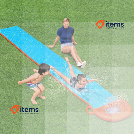 Bestway H20GO Single Lane Waterslide Built-in Slip Inflatable Kids Summer Garden