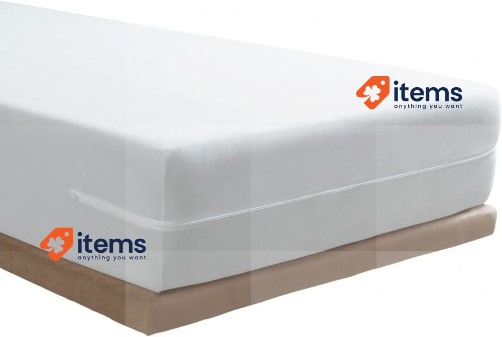 SAVEL - Mattress Encasement 2 Pack, 80x190/200cm, Small Single Size, White