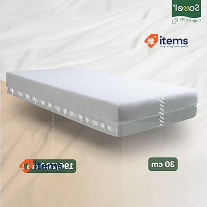 SAVEL Mattress Encasement (120x190/200cm) Small Double White