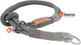 TRIXIE Be Nordic Choke, : 45 cm/Ø 8 Mm, Dark Grey/Brown, M, 0.065 kg
