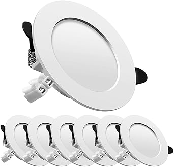 Tofisr LED Recessed Ceiling Light 7W Downlights 700LM Natural White Pack of 6