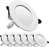 Tofisr LED Recessed Ceiling Light 7W Downlights 700LM Natural White Pack of 6