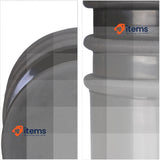 Relaxdays Floor Stop Heavy Bumper 7 cm Black Doors Windows Draft Protection 3