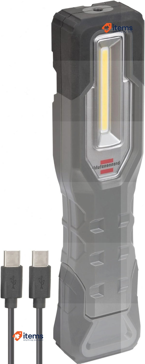 Brennenstuhl LED Battery-Powered Torch HL 1000 A IP54 / COB LED USB-C