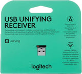 Logitech USB Unifying Receiver - Black