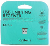 Logitech USB Unifying Receiver - Black