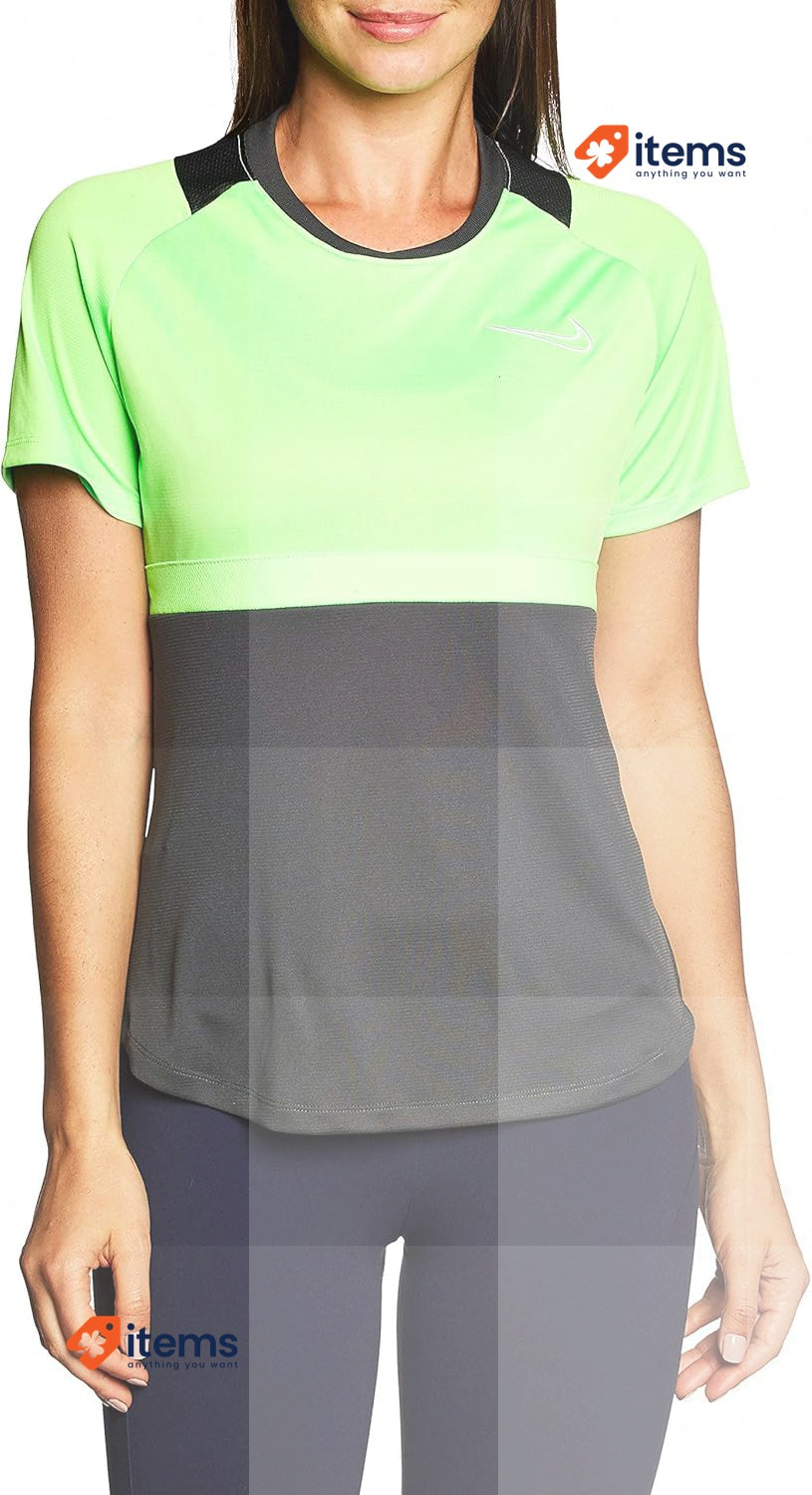 NIKE Women s Academy Pro High-necked Top Women T-Shirt N Grey Medium Size N
