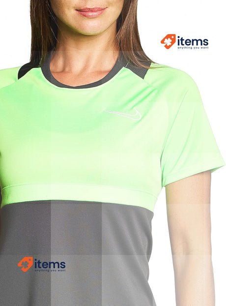 NIKE Women s Academy Pro High-necked Top Women T-Shirt N Grey Medium Size N
