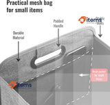 achilles Car Folding Box XL, Foldable Trunk Bag, 50cm x 32cm x 27cm, Grey Gray