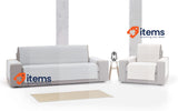 Eysa Levante Sofa Throw Cotton 190 cm Valid 210-250 cm White 00/white