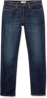 Amazon Essentials Men's Comfort Slim-Fit Jean Dark Blue Vintage 29W/28L